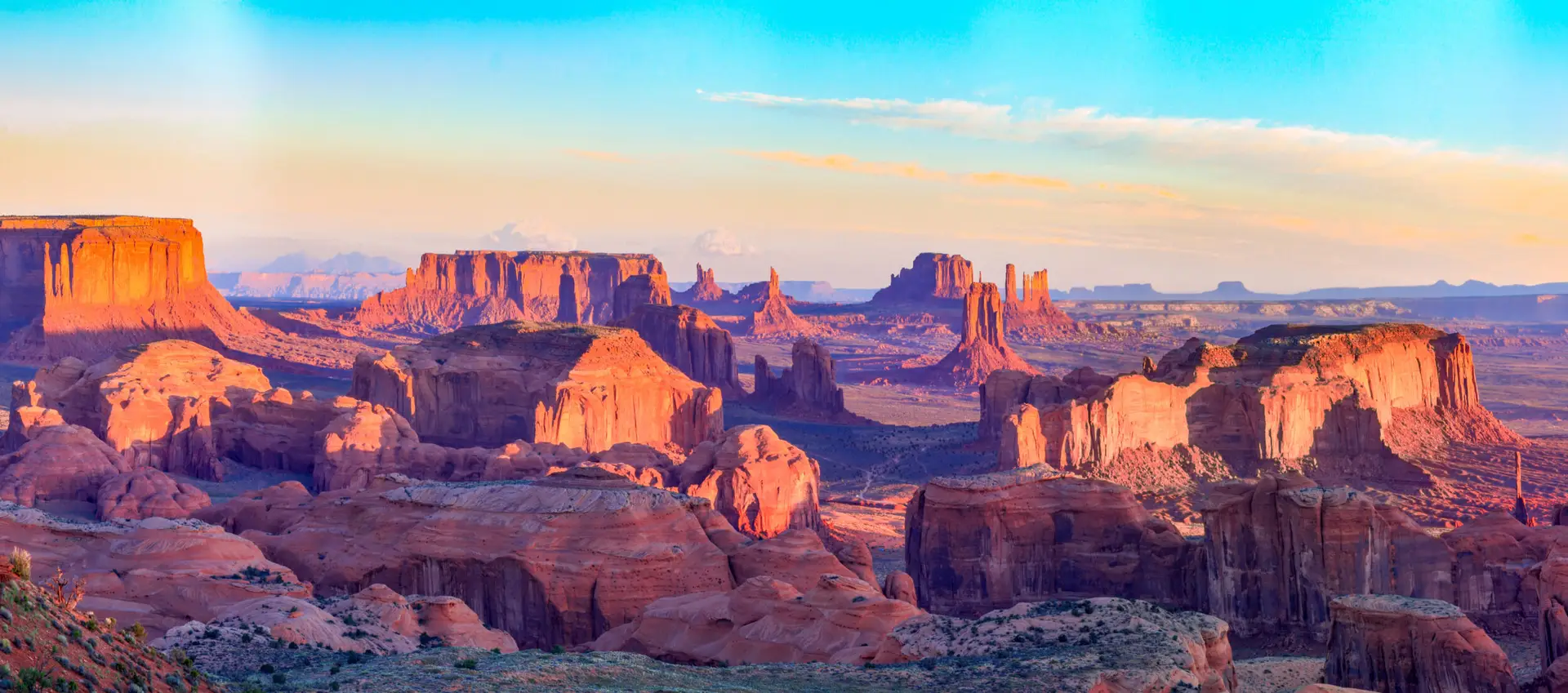 Tour Route 66 UpSerra — Hunts Mesa sunrise