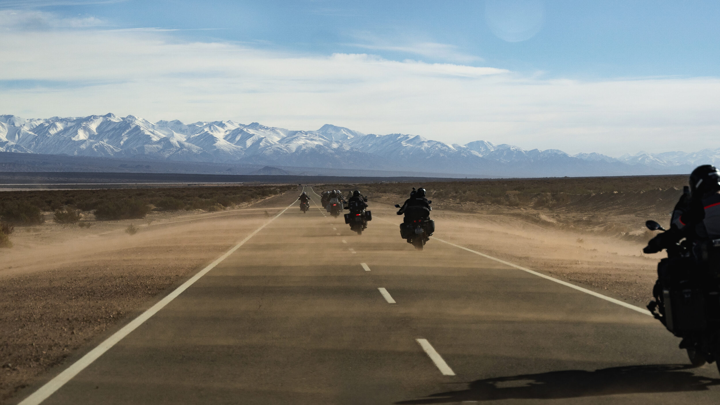 Tour Mendoza UpSerra — Tempestade de areia na rota