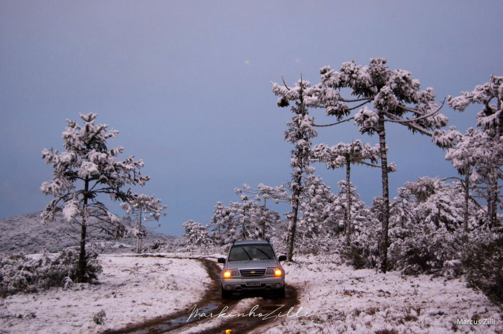Urubici neve — UpSerra Mototurismo, Urubici/SC