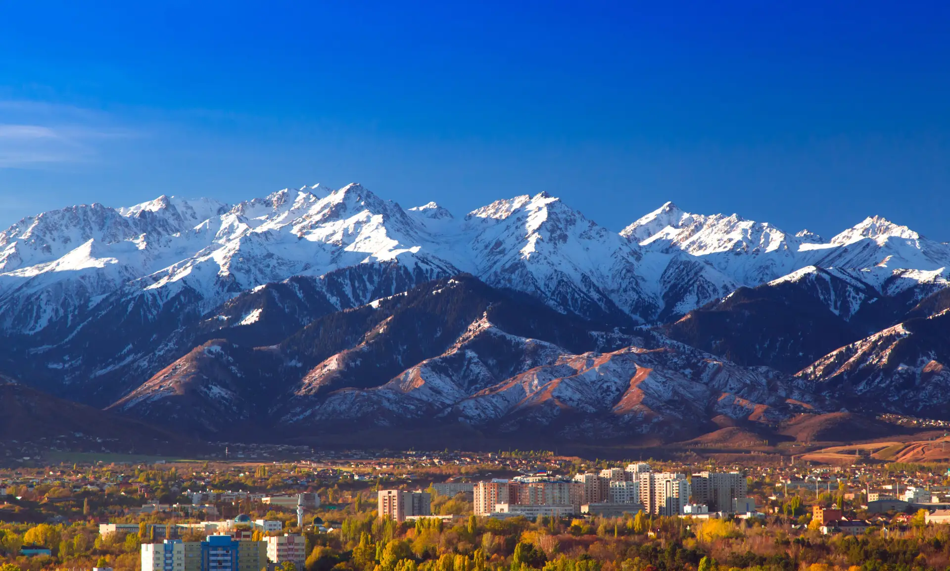 Outono em Almaty, Cazaquistao