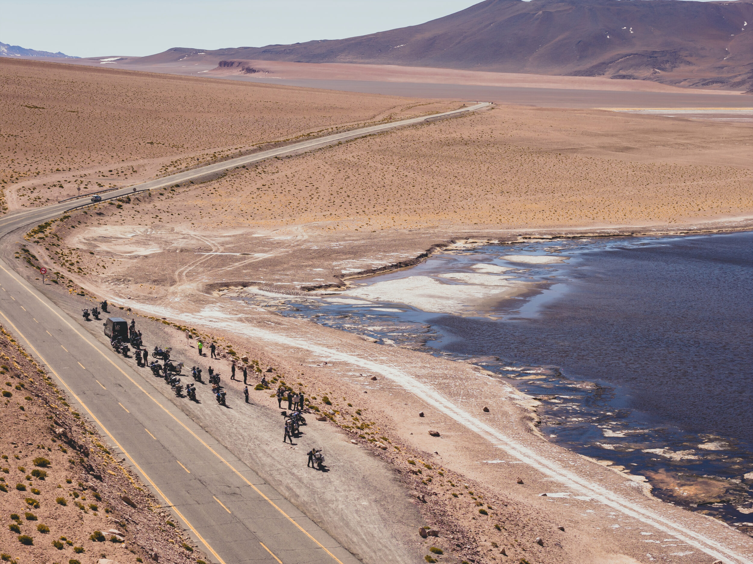 Moto no Salar de Uyuni